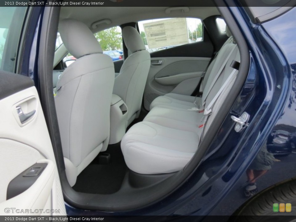 Black/Light Diesel Gray Interior Rear Seat for the 2013 Dodge Dart SXT #70957984