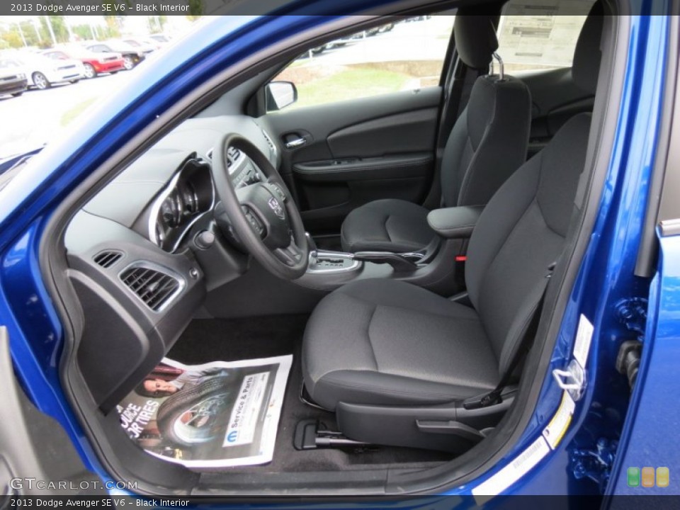 Black Interior Photo for the 2013 Dodge Avenger SE V6 #70958739