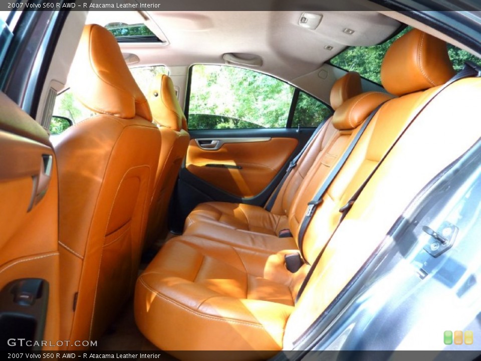 R Atacama Leather Interior Rear Seat for the 2007 Volvo S60 R AWD #70958992