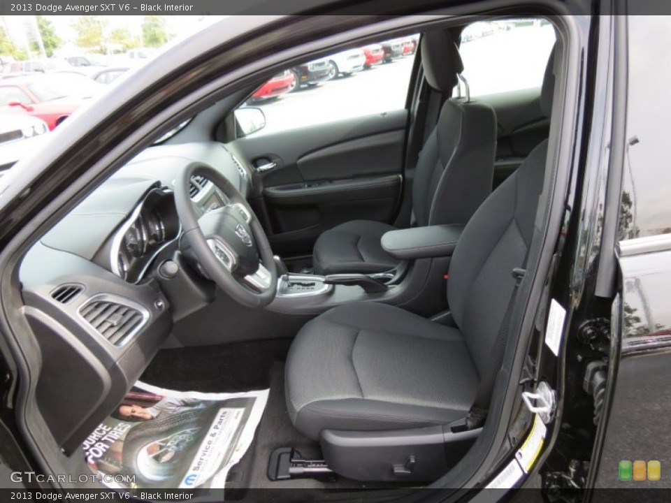 Black Interior Photo for the 2013 Dodge Avenger SXT V6 #70959076