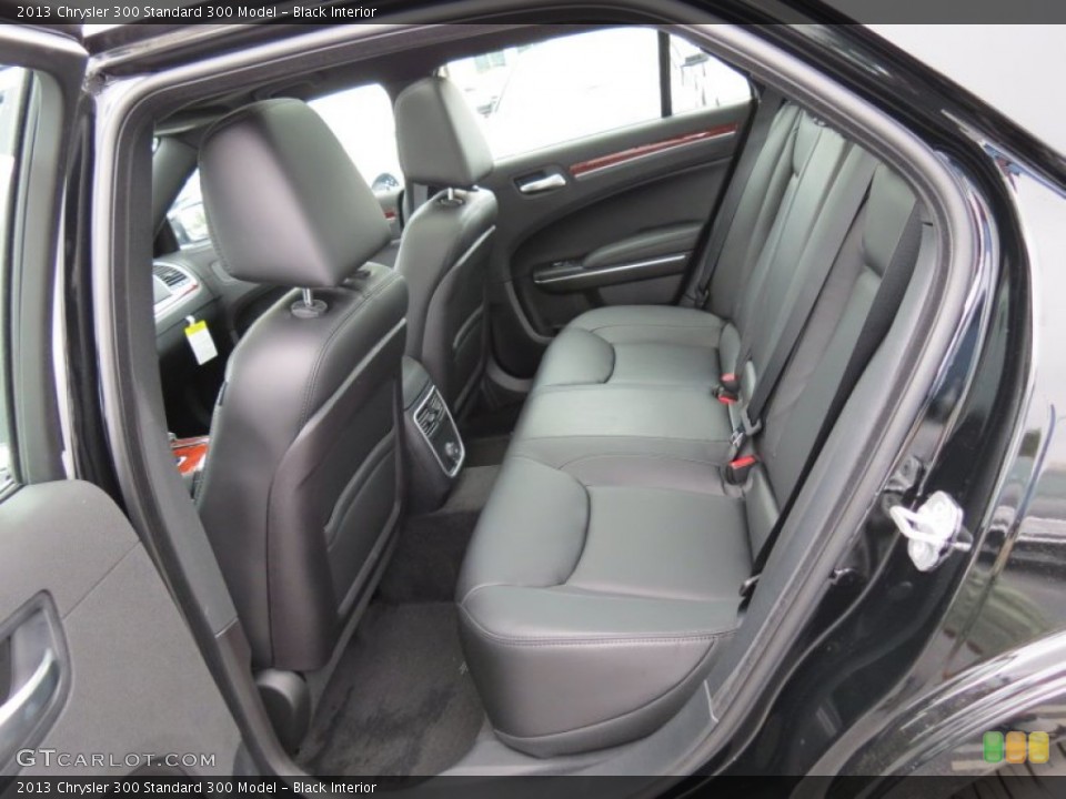 Black Interior Rear Seat for the 2013 Chrysler 300  #70959859