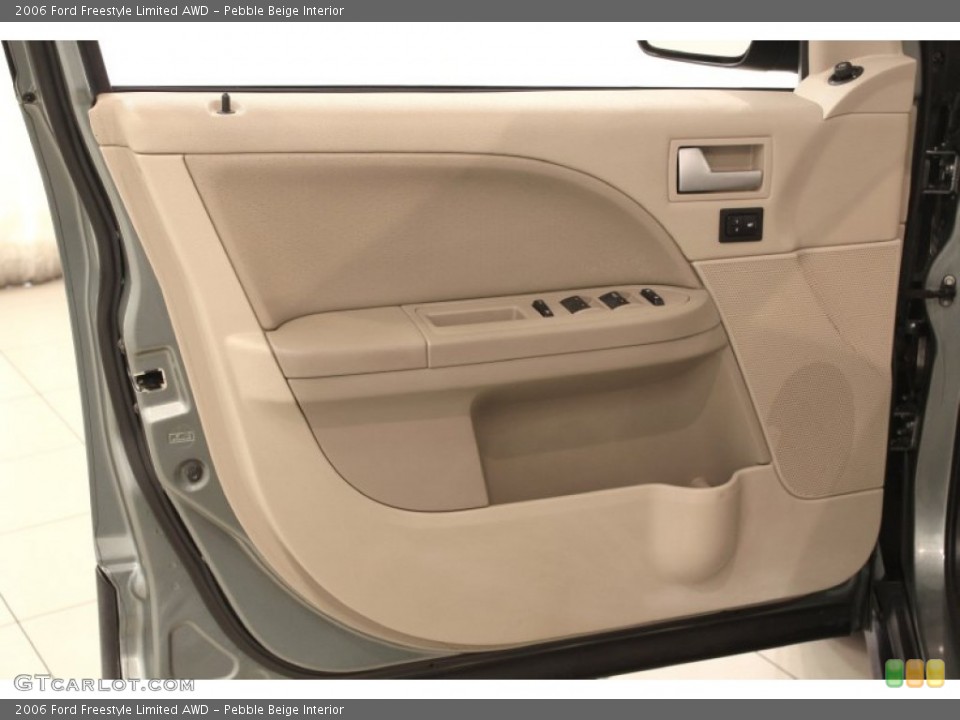 Pebble Beige Interior Door Panel for the 2006 Ford Freestyle Limited AWD #70960639