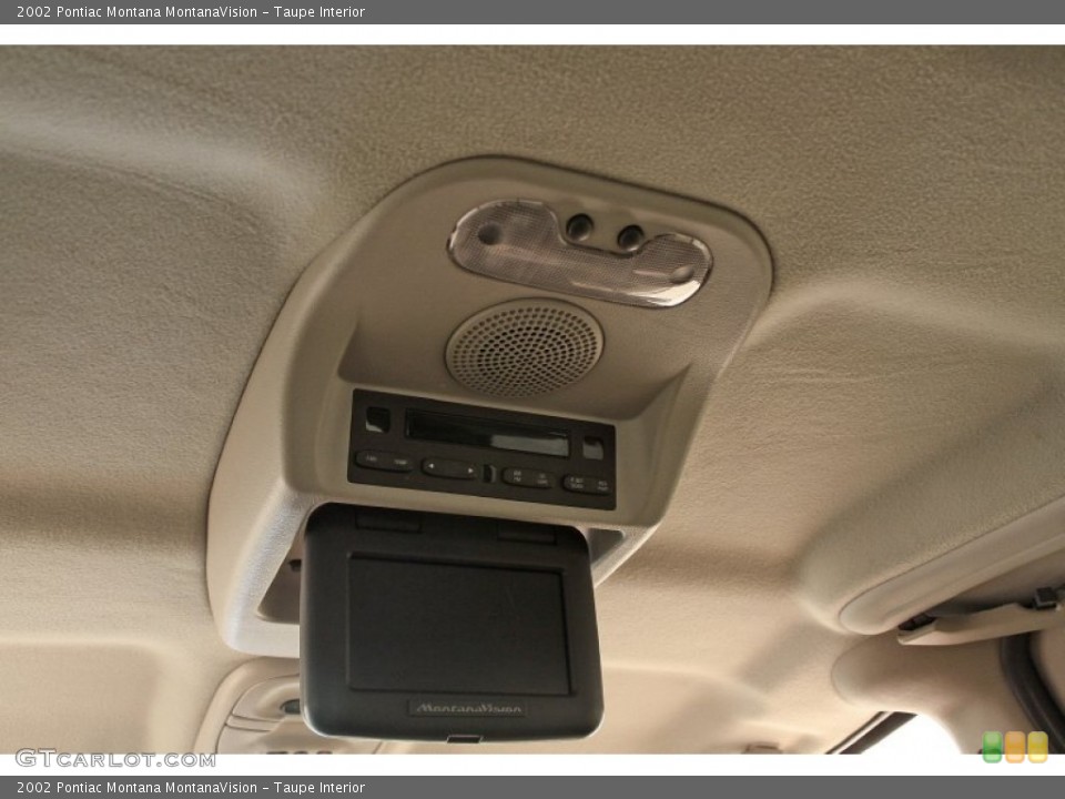 Taupe Interior Controls for the 2002 Pontiac Montana MontanaVision #70960912