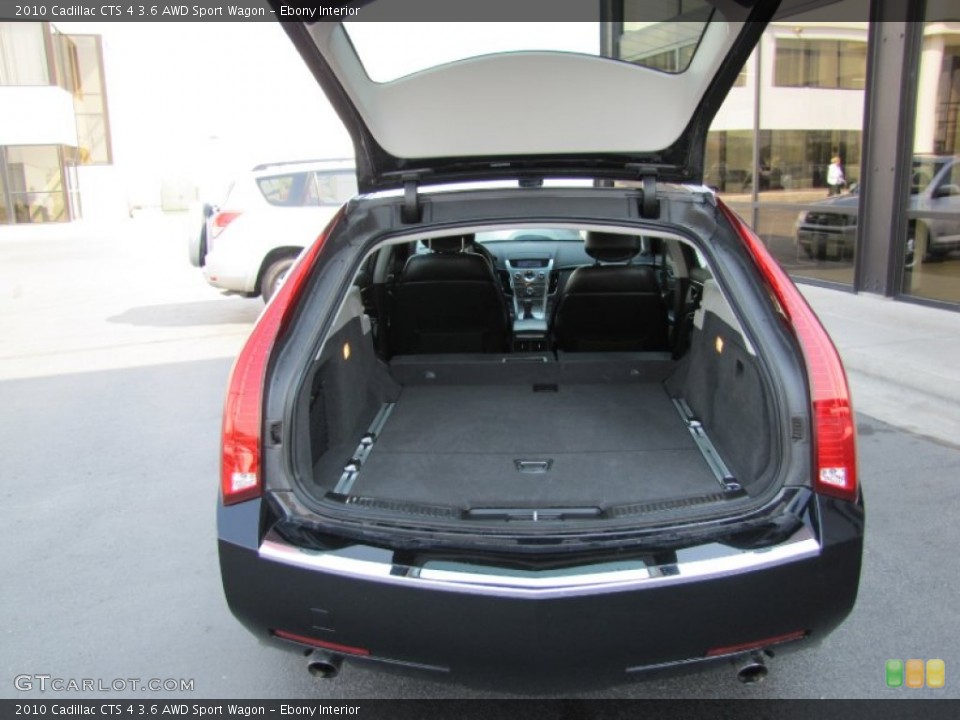 Ebony Interior Trunk for the 2010 Cadillac CTS 4 3.6 AWD Sport Wagon #70962199