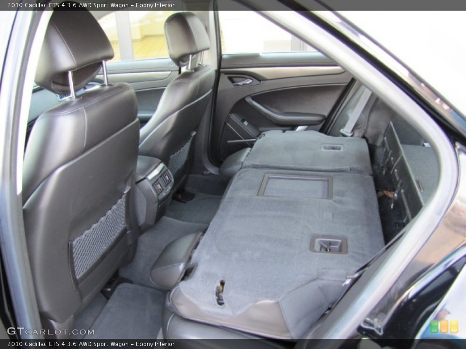 Ebony Interior Photo for the 2010 Cadillac CTS 4 3.6 AWD Sport Wagon #70962205
