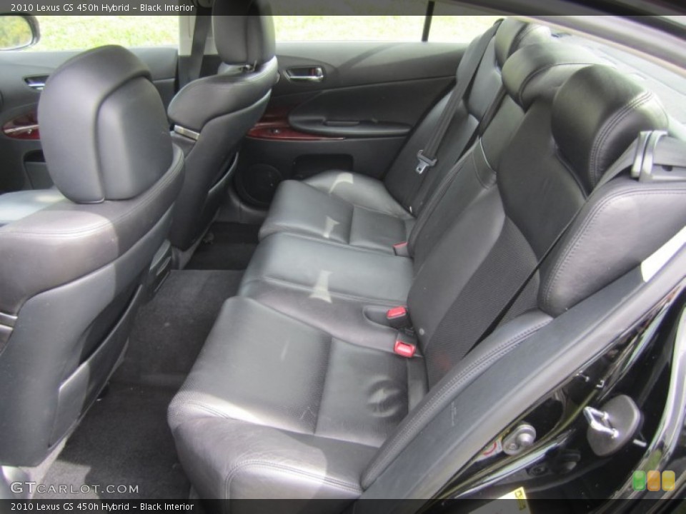 Black Interior Photo for the 2010 Lexus GS 450h Hybrid #70962421