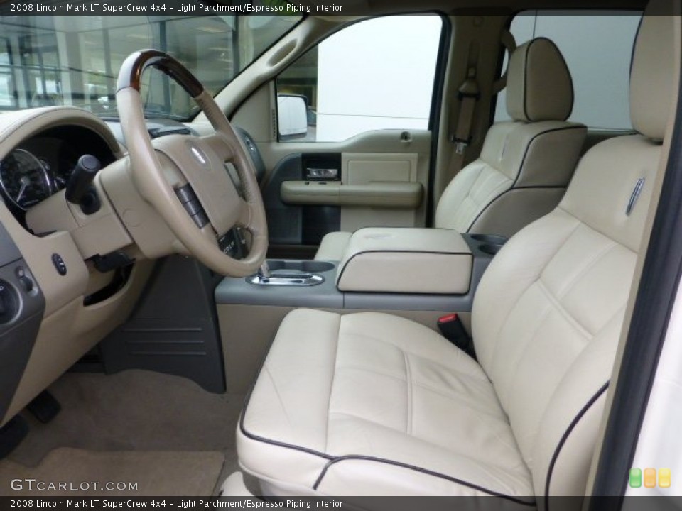 Light Parchment/Espresso Piping Interior Photo for the 2008 Lincoln Mark LT SuperCrew 4x4 #70963882