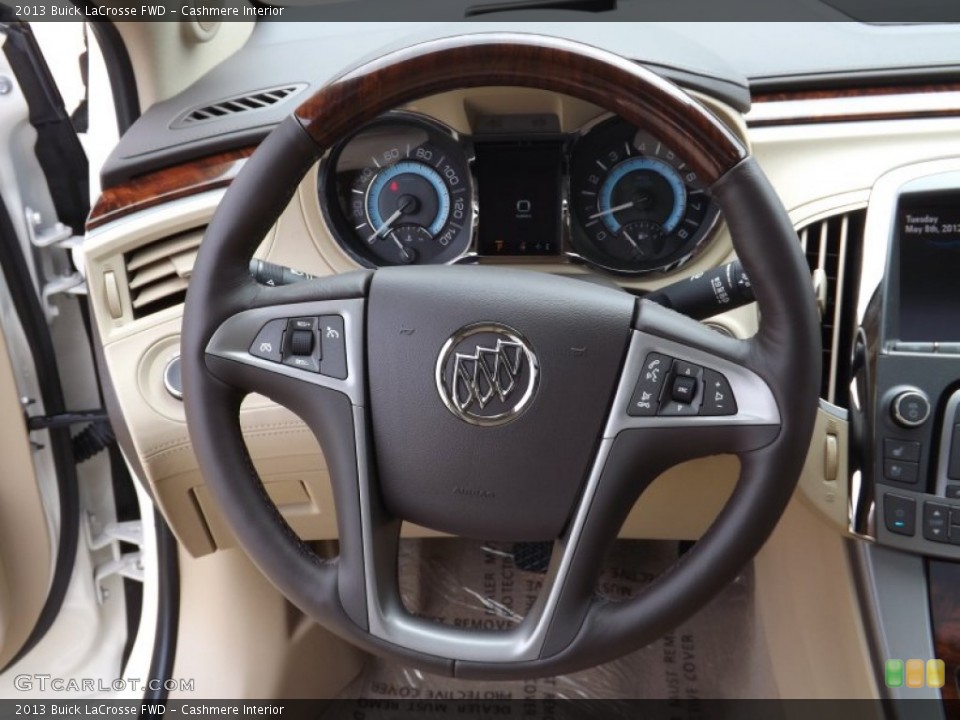 Cashmere Interior Steering Wheel for the 2013 Buick LaCrosse FWD #70964553