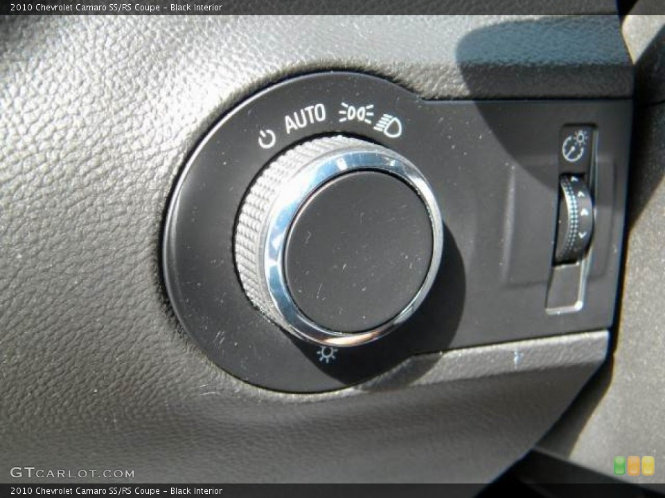 Black Interior Controls for the 2010 Chevrolet Camaro SS/RS Coupe #70965265