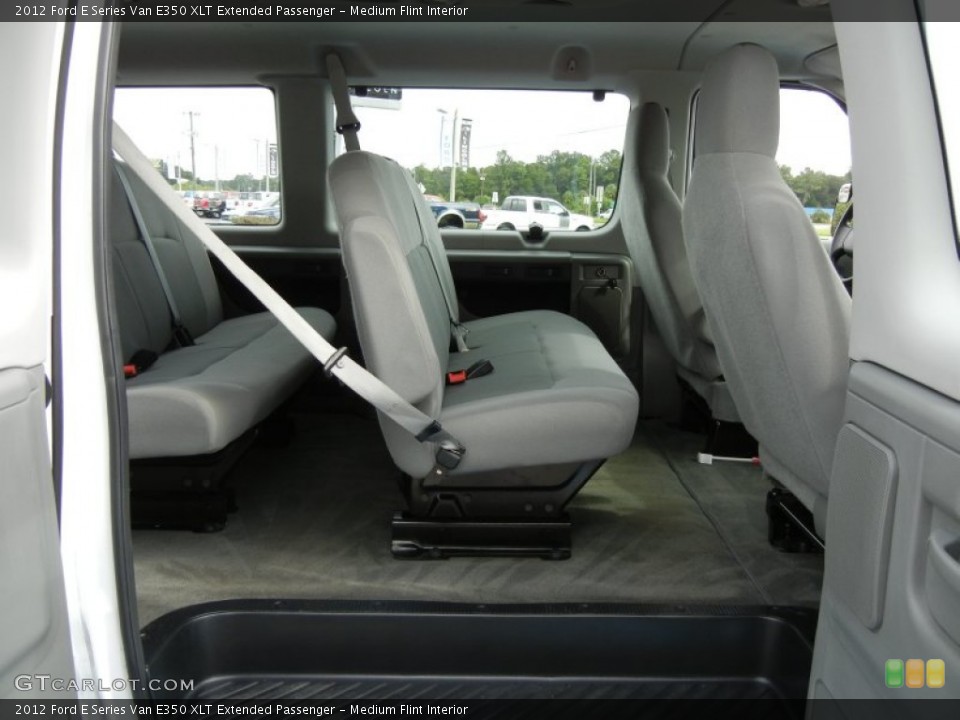 Medium Flint Interior Photo for the 2012 Ford E Series Van E350 XLT Extended Passenger #70966735