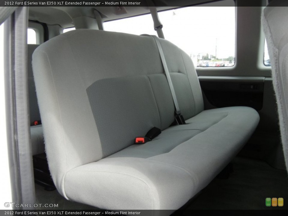 Medium Flint Interior Rear Seat for the 2012 Ford E Series Van E350 XLT Extended Passenger #70966741