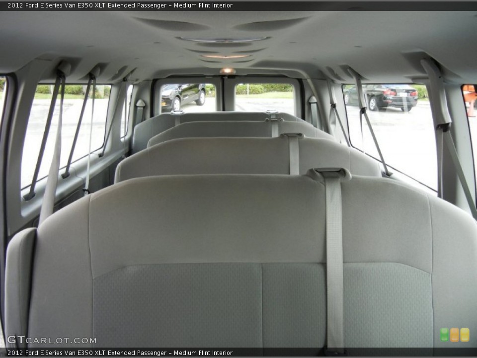 Medium Flint Interior Rear Seat for the 2012 Ford E Series Van E350 XLT Extended Passenger #70966780