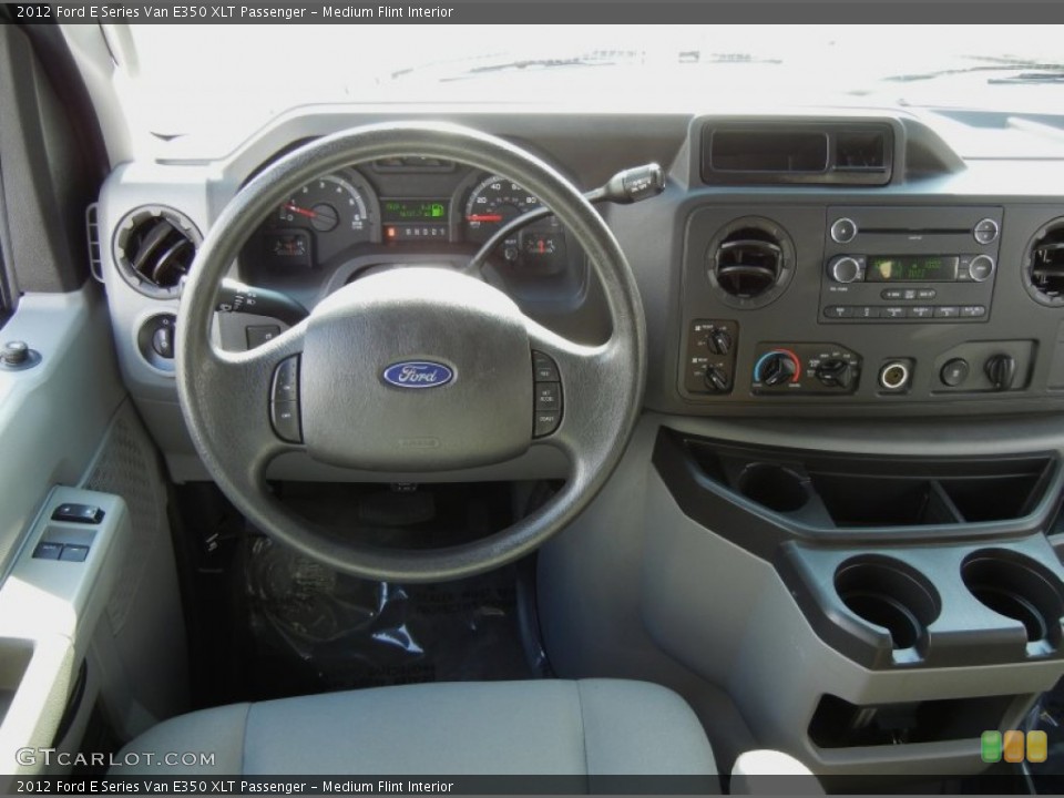 Medium Flint Interior Dashboard for the 2012 Ford E Series Van E350 XLT Passenger #70967056