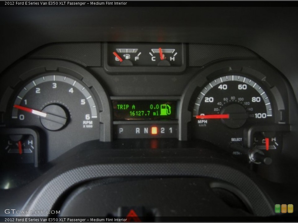 Medium Flint Interior Gauges for the 2012 Ford E Series Van E350 XLT Passenger #70967063