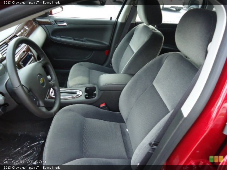 Ebony Interior Front Seat for the 2013 Chevrolet Impala LT #70967386