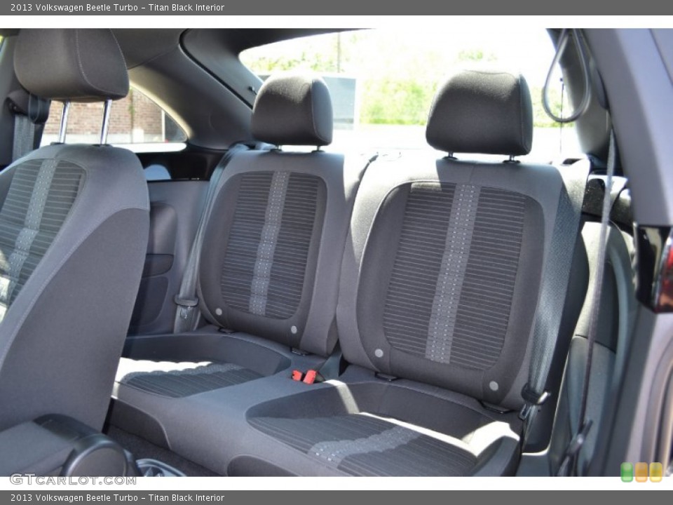 Titan Black Interior Rear Seat for the 2013 Volkswagen Beetle Turbo #70968447