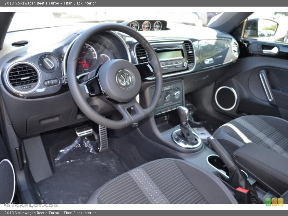 Titan Black Interior Prime Interior for the 2013 Volkswagen Beetle Turbo #70968454