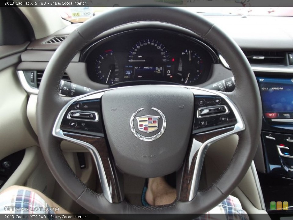Shale/Cocoa Interior Steering Wheel for the 2013 Cadillac XTS FWD #70969879