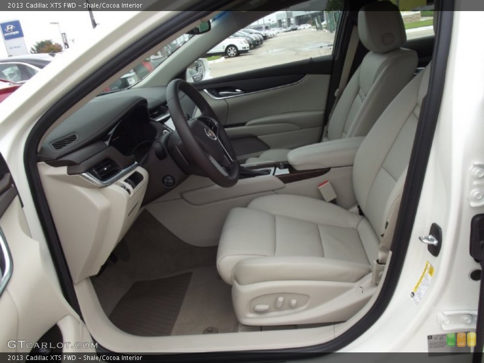 Shale/Cocoa Interior Front Seat for the 2013 Cadillac XTS FWD #70969930