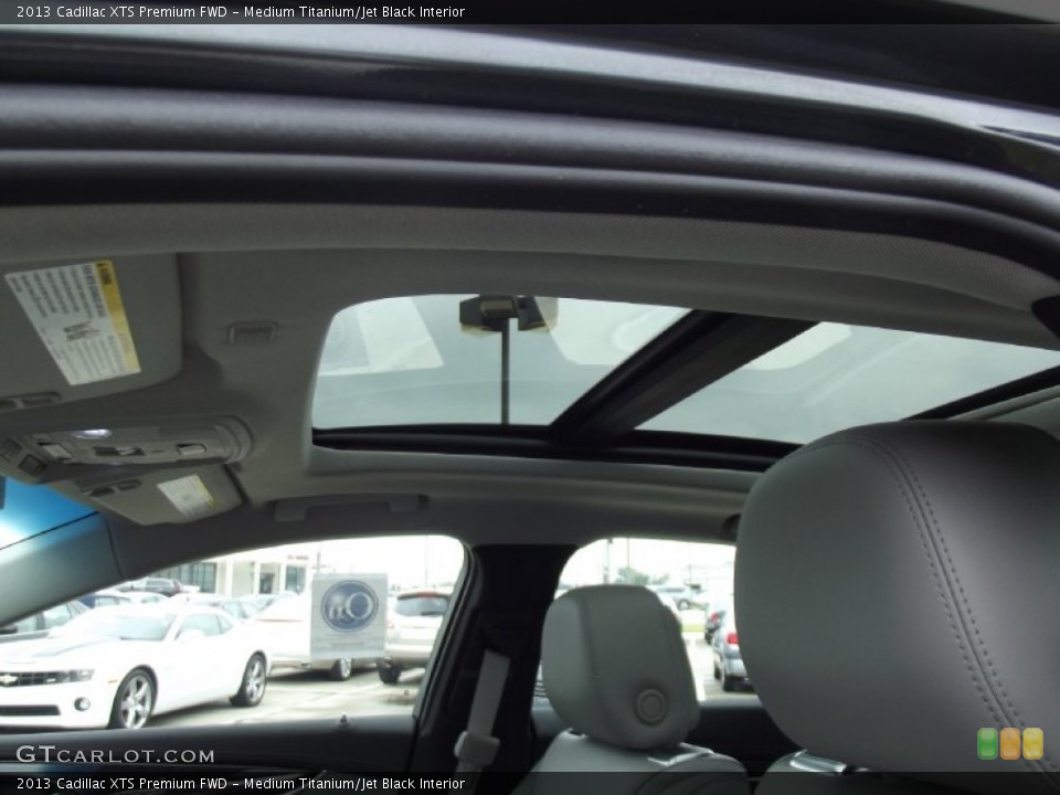 Medium Titanium/Jet Black Interior Sunroof for the 2013 Cadillac XTS Premium FWD #70970086