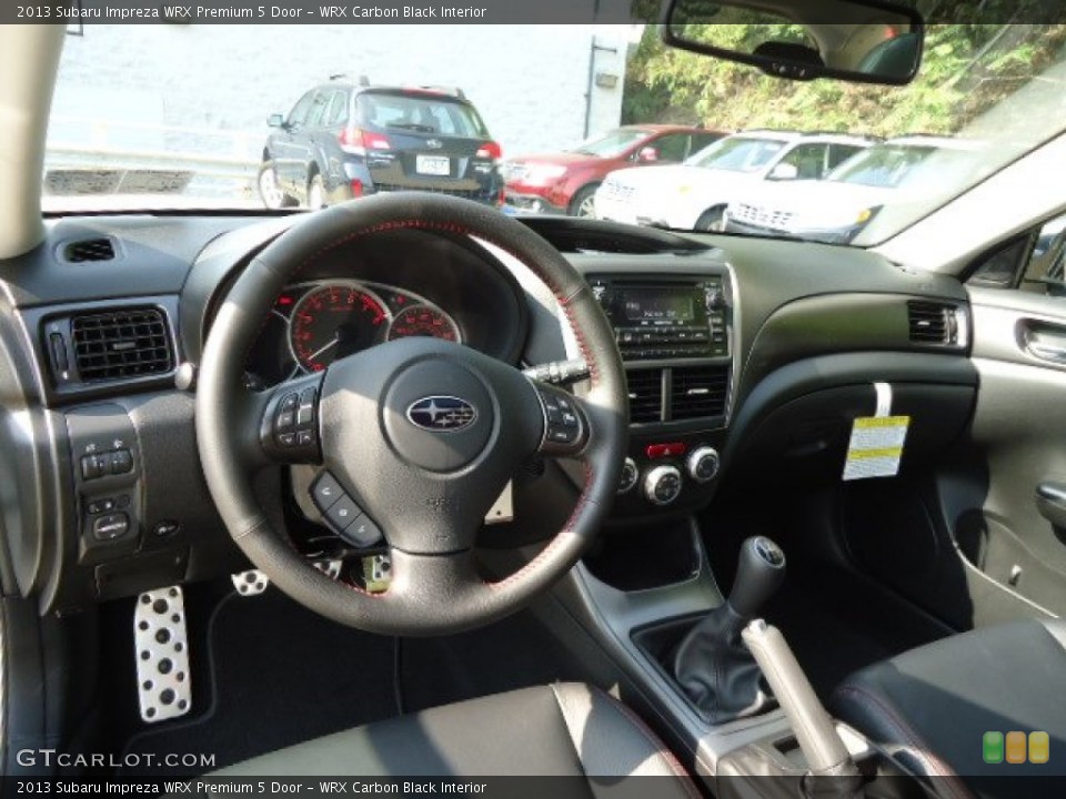 WRX Carbon Black Interior Photo for the 2013 Subaru Impreza WRX Premium 5 Door #70970953