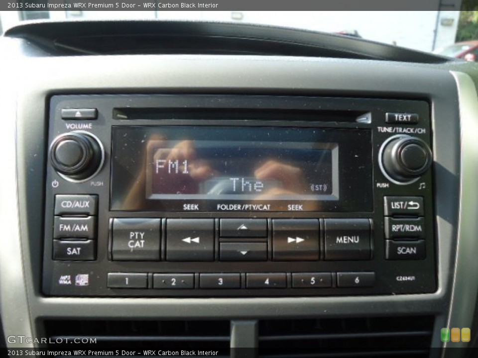WRX Carbon Black Interior Audio System for the 2013 Subaru Impreza WRX Premium 5 Door #70971016