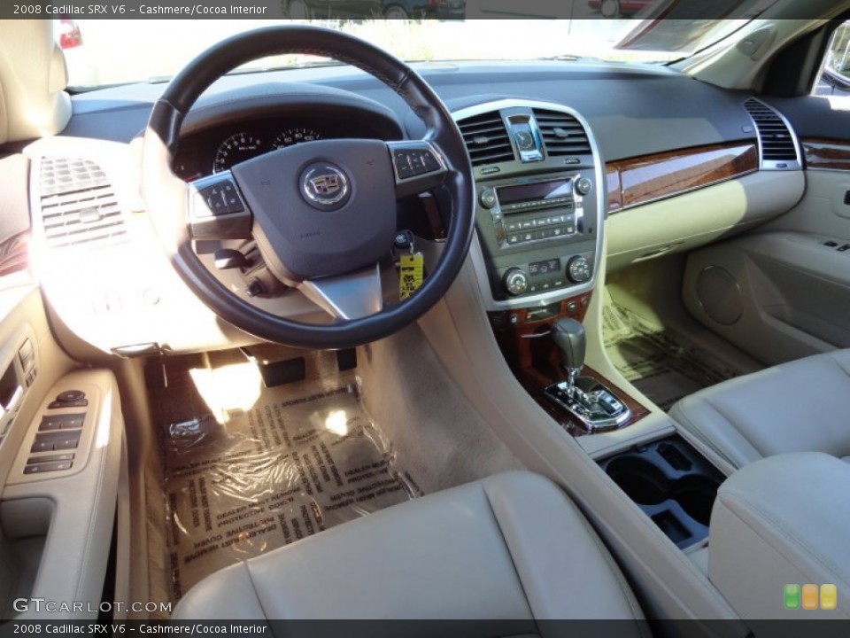 Cashmere/Cocoa Interior Dashboard for the 2008 Cadillac SRX V6 #70971973
