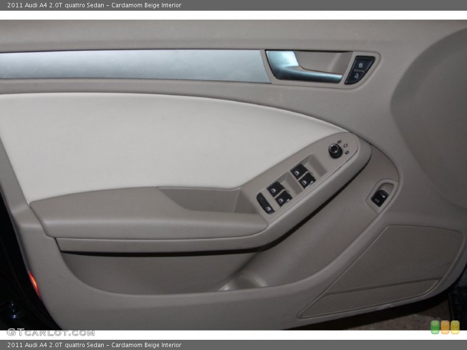 Cardamom Beige Interior Door Panel for the 2011 Audi A4 2.0T quattro Sedan #70972360