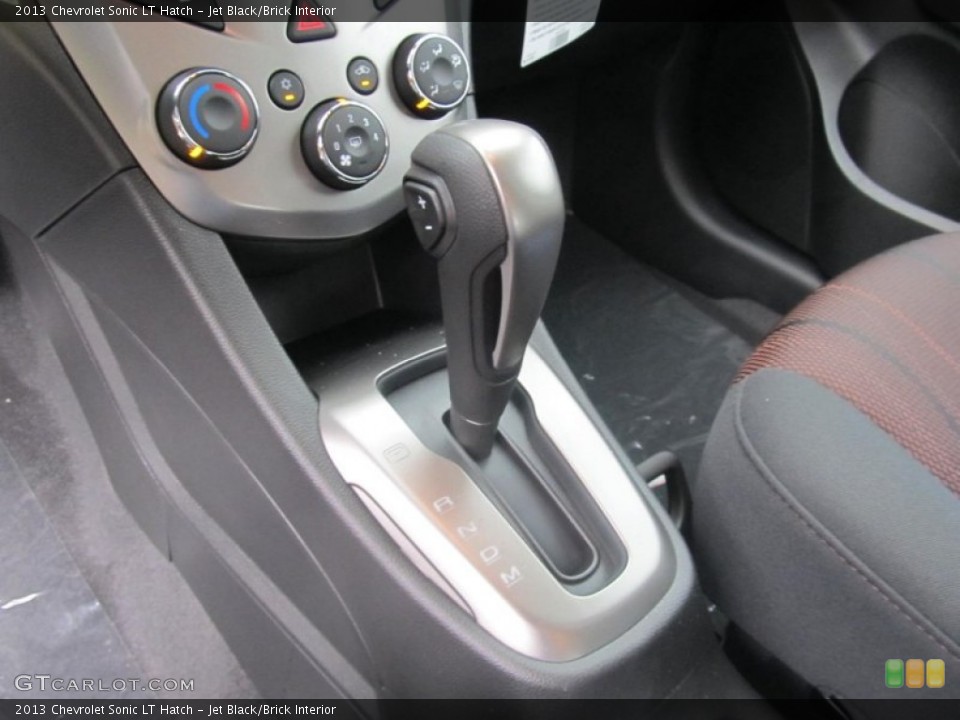 Jet Black/Brick Interior Transmission for the 2013 Chevrolet Sonic LT Hatch #70974547