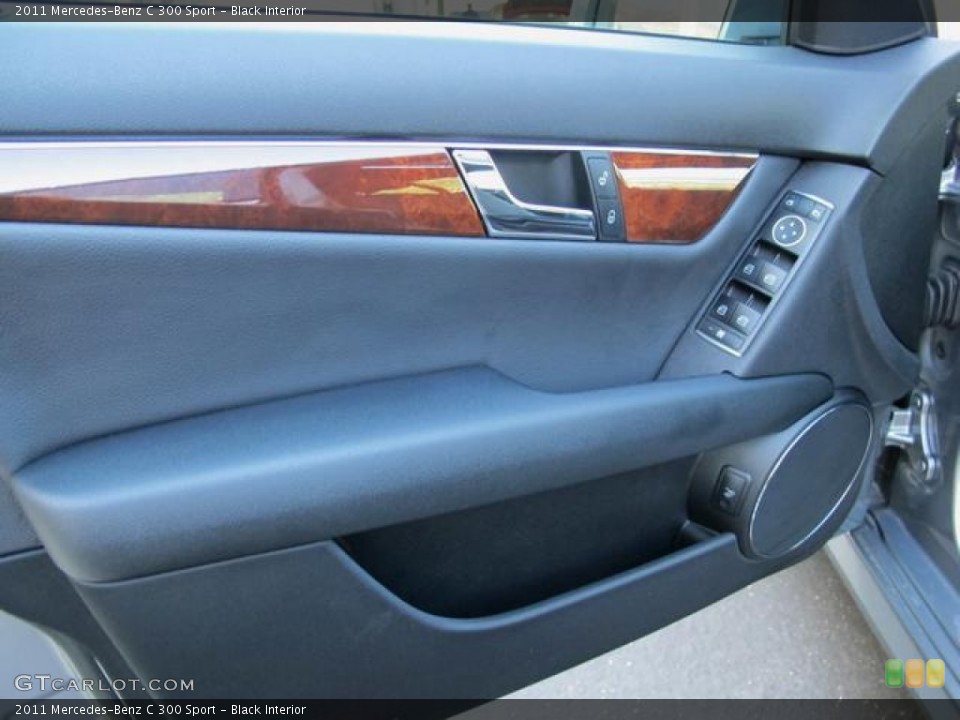 Black Interior Door Panel for the 2011 Mercedes-Benz C 300 Sport #70976035