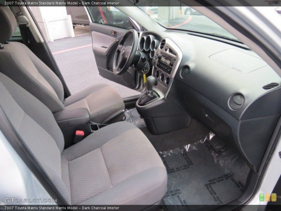 Dark Charcoal Interior Photo for the 2007 Toyota Matrix  #70977292