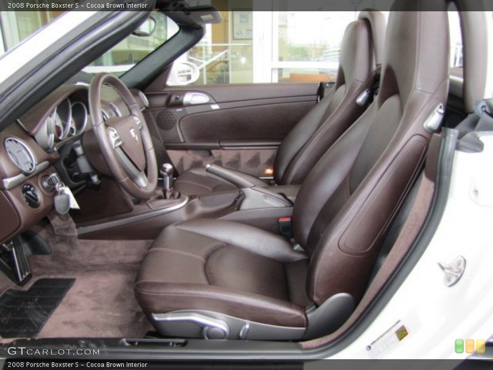 Cocoa Brown Interior Photo for the 2008 Porsche Boxster S #70988629
