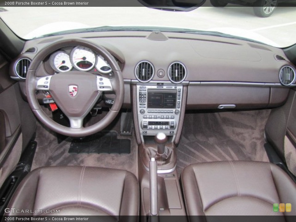 Cocoa Brown Interior Dashboard for the 2008 Porsche Boxster S #70988638