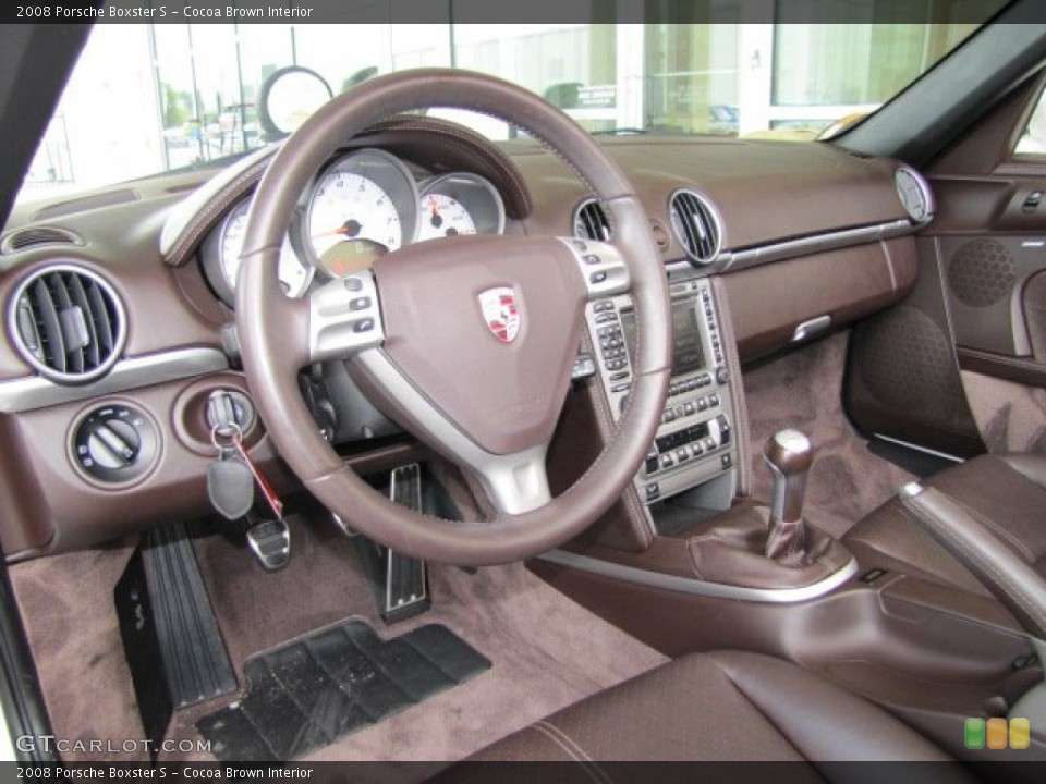 Cocoa Brown Interior Photo for the 2008 Porsche Boxster S #70988743