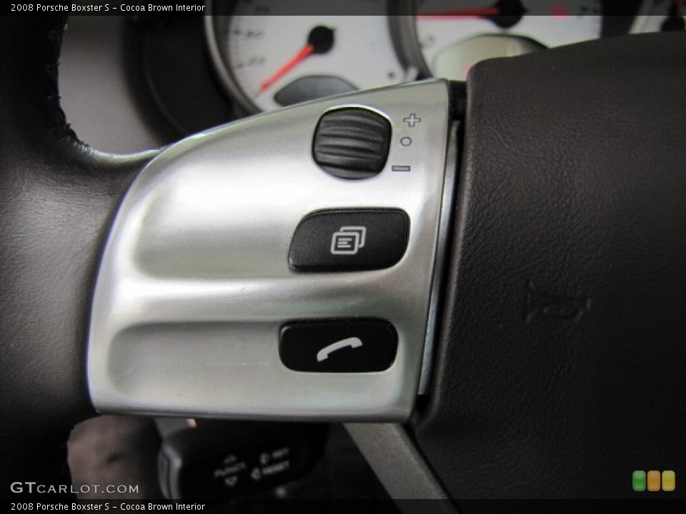 Cocoa Brown Interior Controls for the 2008 Porsche Boxster S #70988770