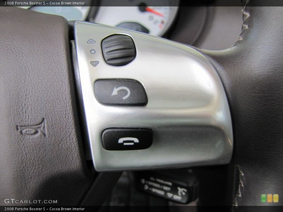 Cocoa Brown Interior Controls for the 2008 Porsche Boxster S #70988778