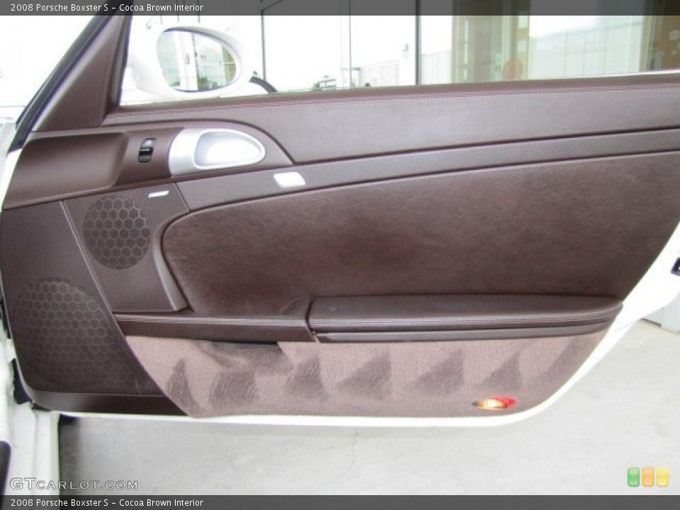 Cocoa Brown Interior Door Panel for the 2008 Porsche Boxster S #70988945