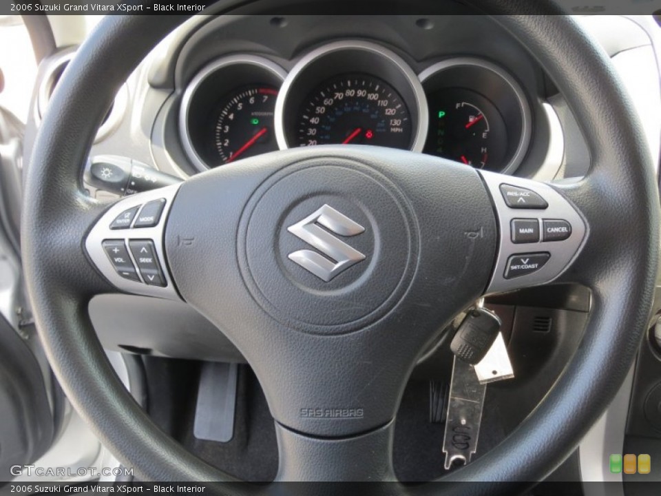 Black Interior Steering Wheel for the 2006 Suzuki Grand Vitara XSport #70989052