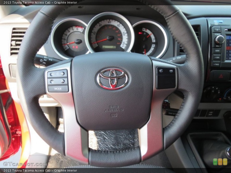 Graphite Interior Steering Wheel for the 2013 Toyota Tacoma Access Cab #70990669