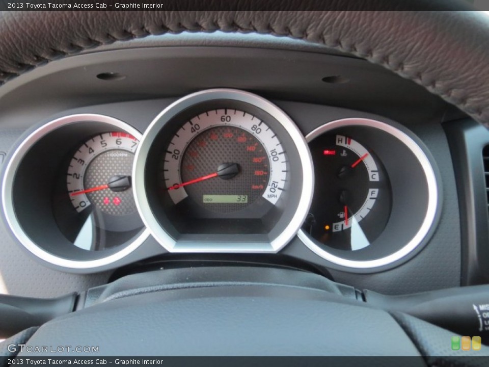 Graphite Interior Gauges for the 2013 Toyota Tacoma Access Cab #70990678
