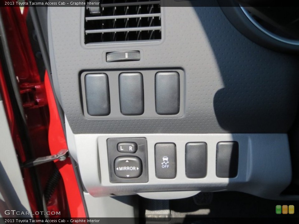 Graphite Interior Controls for the 2013 Toyota Tacoma Access Cab #70990687