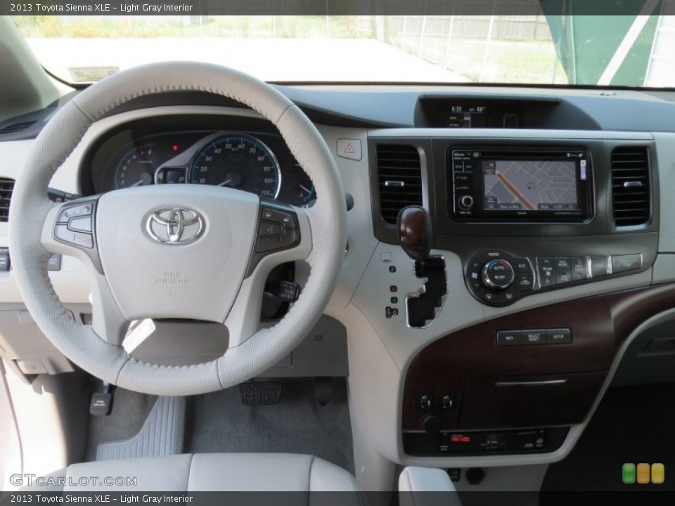 Light Gray Interior Dashboard for the 2013 Toyota Sienna XLE #70991212