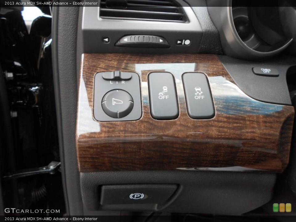 Ebony Interior Controls for the 2013 Acura MDX SH-AWD Advance #70991224