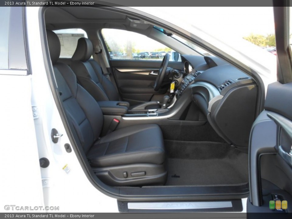 Ebony Interior Front Seat for the 2013 Acura TL  #70991968