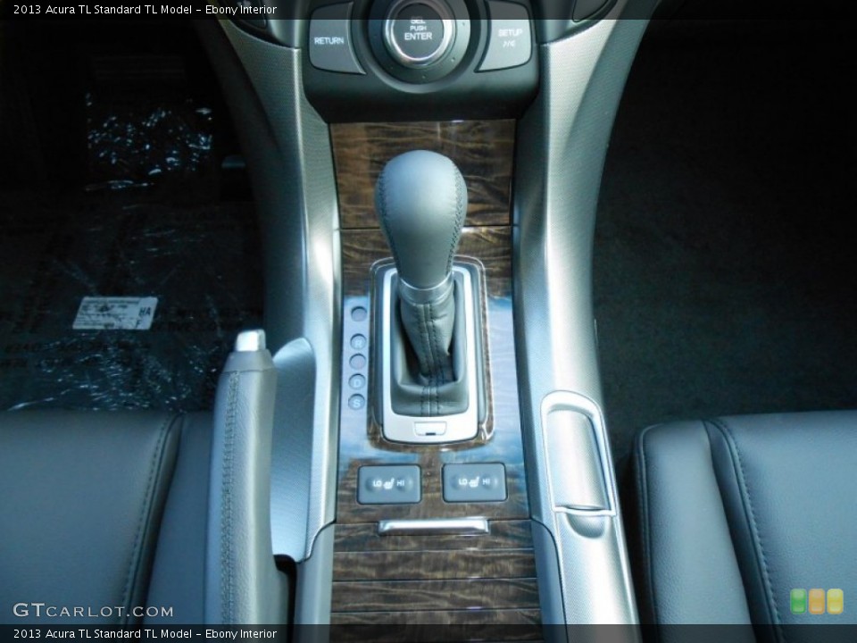 Ebony Interior Transmission for the 2013 Acura TL  #70992013