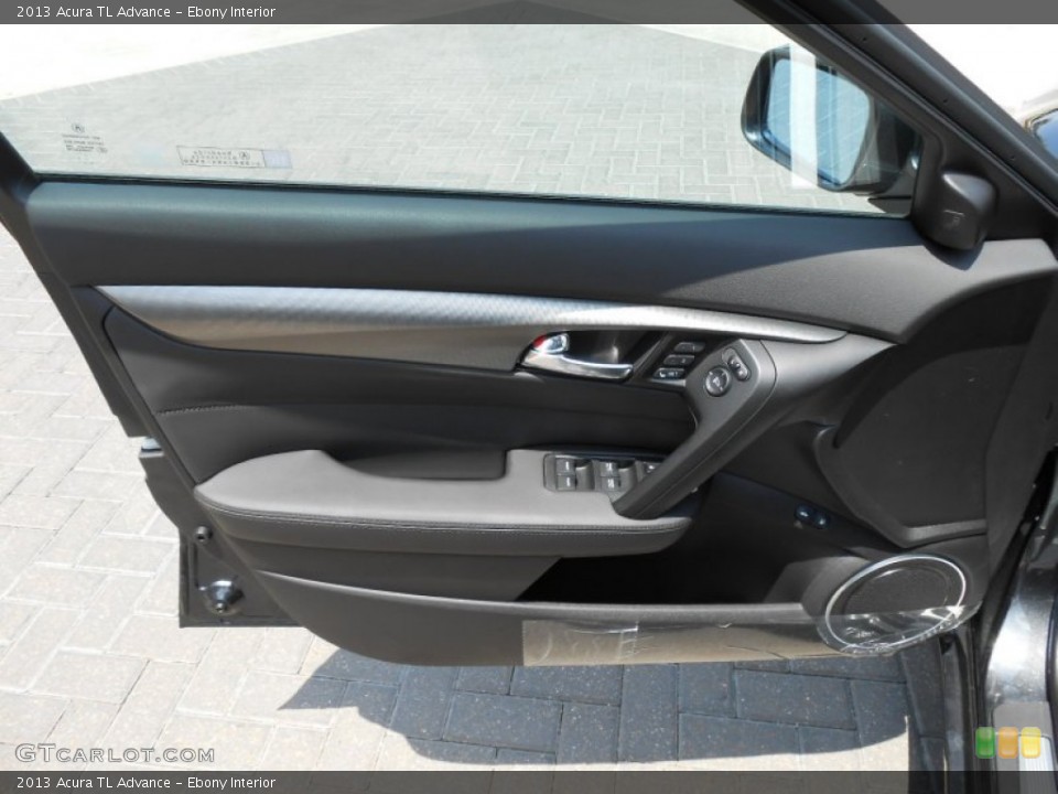 Ebony Interior Door Panel for the 2013 Acura TL Advance #70992154