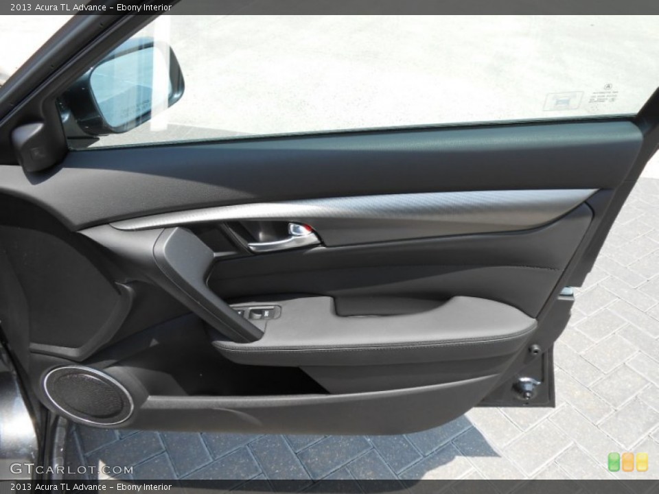 Ebony Interior Door Panel for the 2013 Acura TL Advance #70992172