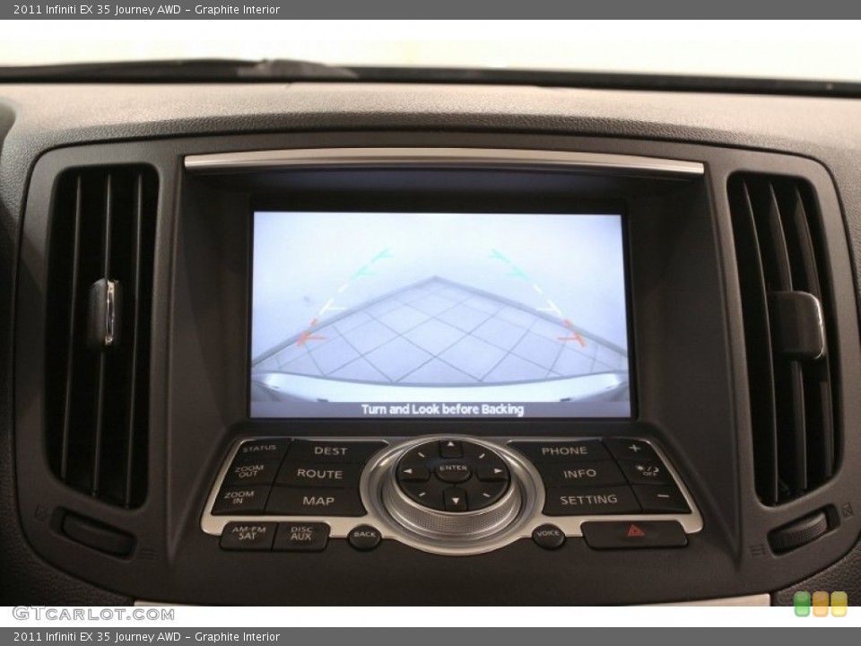 Graphite Interior Controls for the 2011 Infiniti EX 35 Journey AWD #70994764