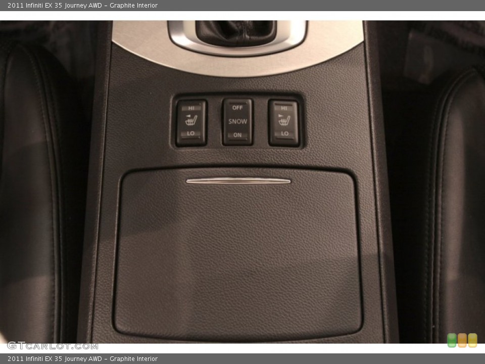 Graphite Interior Controls for the 2011 Infiniti EX 35 Journey AWD #70994776