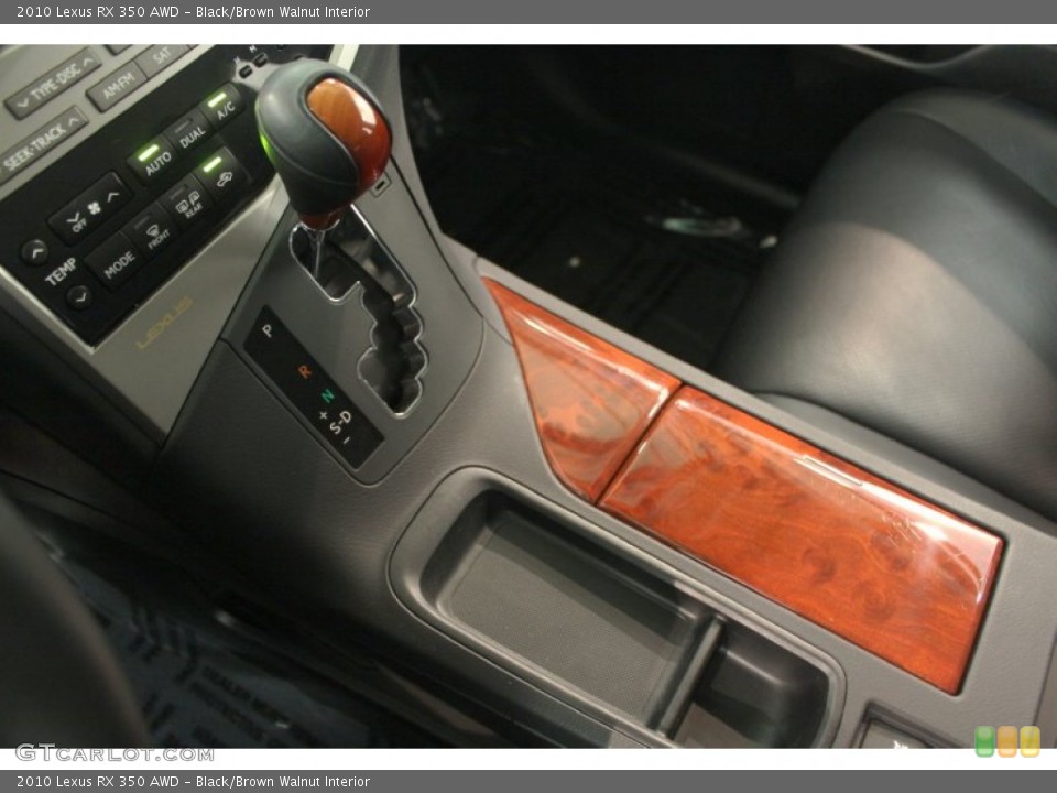 Black/Brown Walnut Interior Transmission for the 2010 Lexus RX 350 AWD #70995727